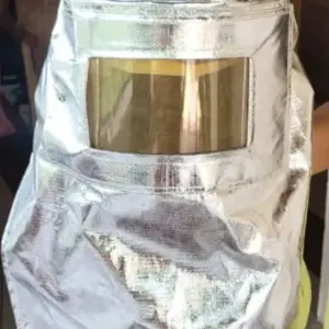 Aluminium Aluminized Fire Safety Hood, For Head Protection, Available Size: 6 to 11