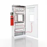 CO2 Based Electrical Cabinet Fire System, For Office, 4.5 kg