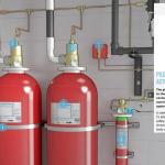 CO2 Based Electrical Cabinet Fire System, For Office, 4.5 kg