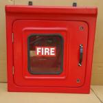 FRP Single Door Hose Box, For Fire Safety, Size: 500mm*500mm*200mm