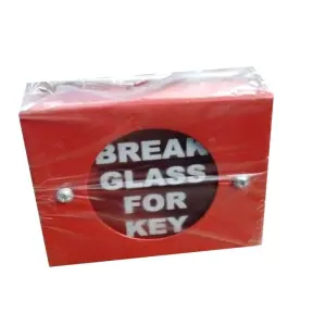 Agni Mild Steel Red Break Glass Keybox, For Fire Fighting